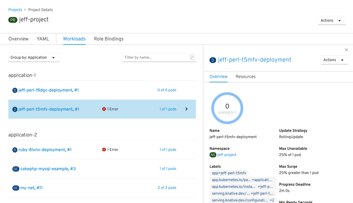 Panel overview