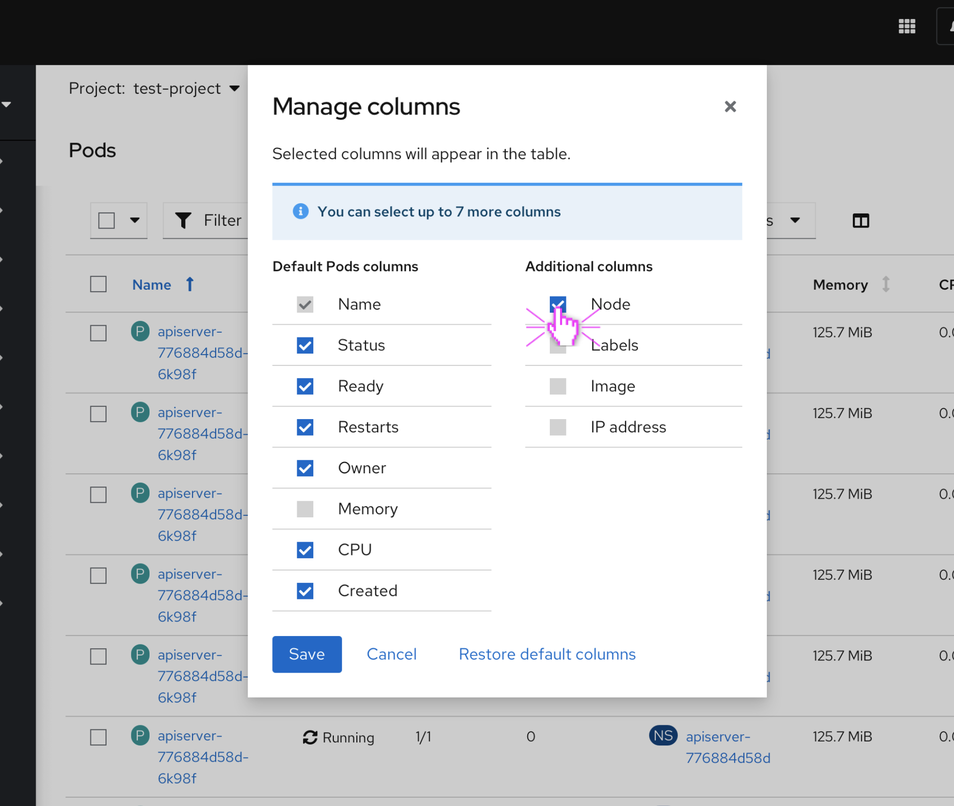 column-management-namespace-hidden-check