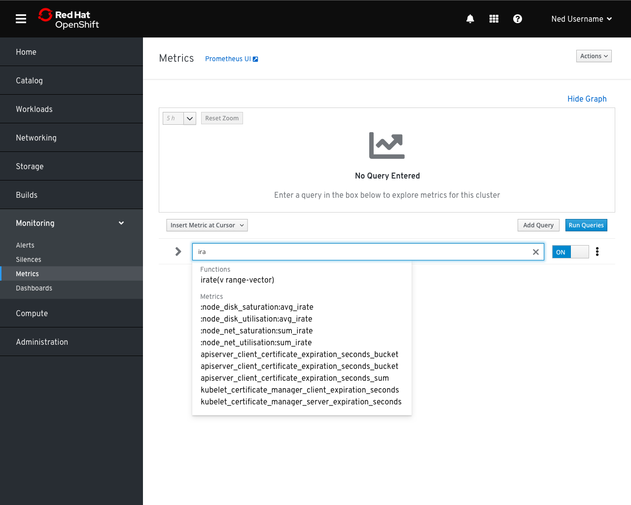 Query field with autocomplete