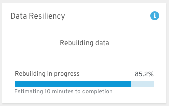 Data Resiliency Rebuilding